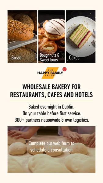 From Our Irish Bakery to Your Business Nationwide