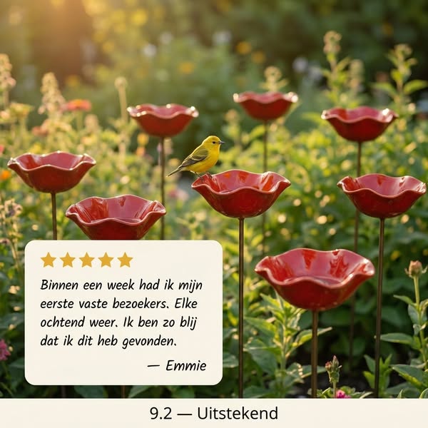 Een blikvanger voor elke tuin