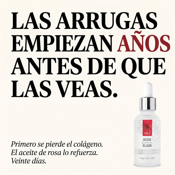 Tu primera arruga ya se está formando