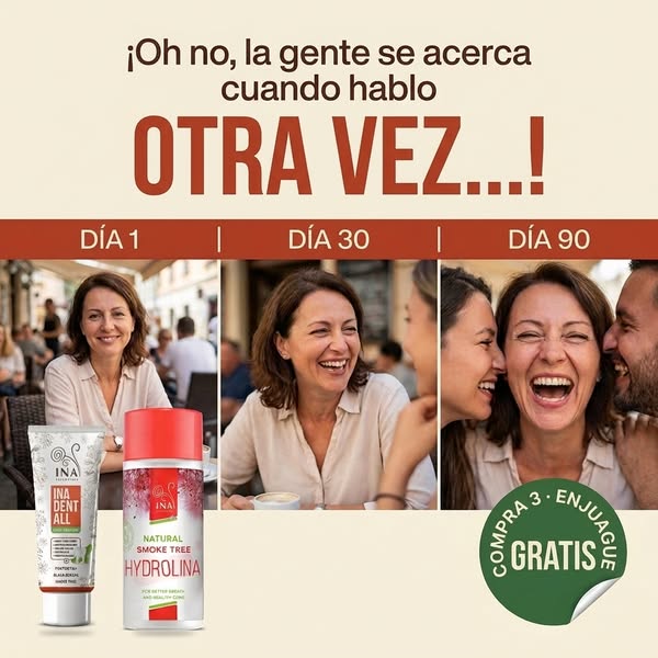 ¿Mal aliento? Del día 1 al día 90