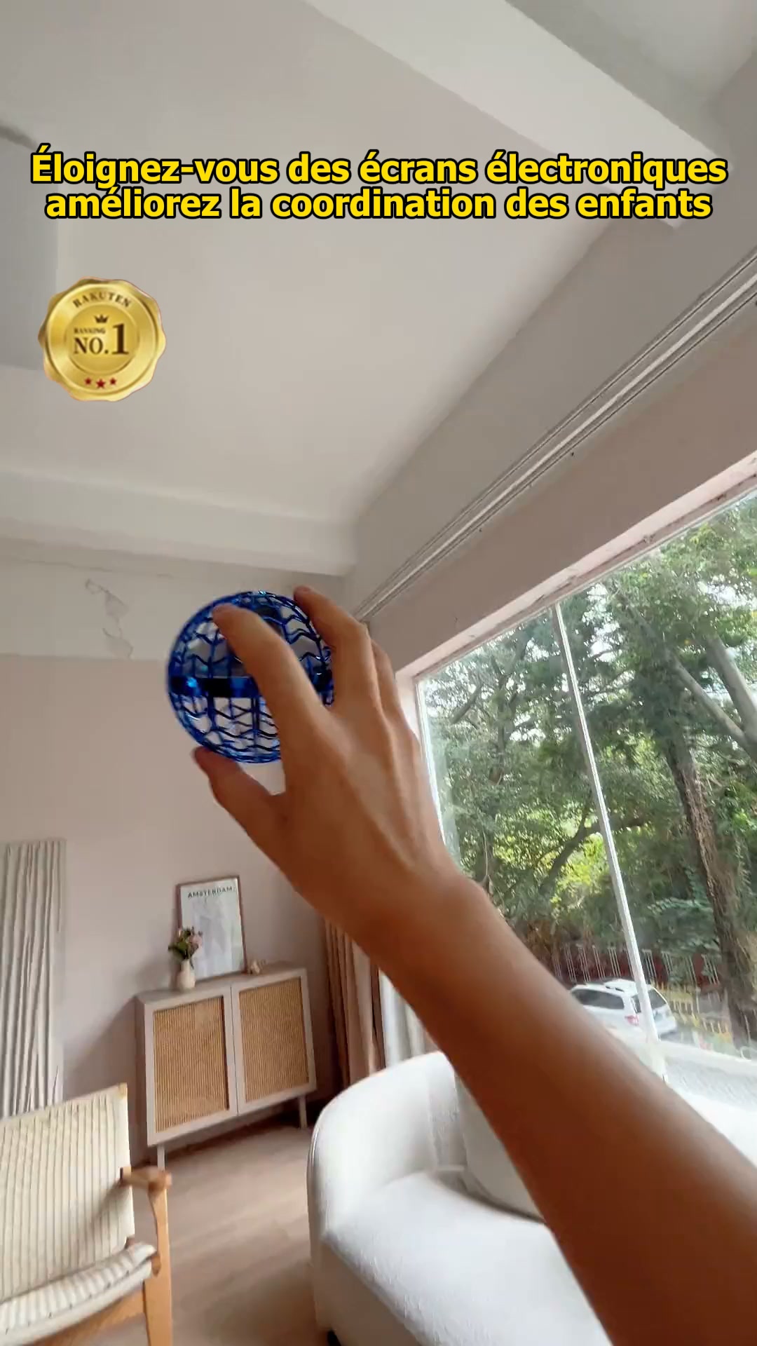 ORBE VOLANT MAGIQUE LED – 1+1 Gratuit | Stock Limité en France