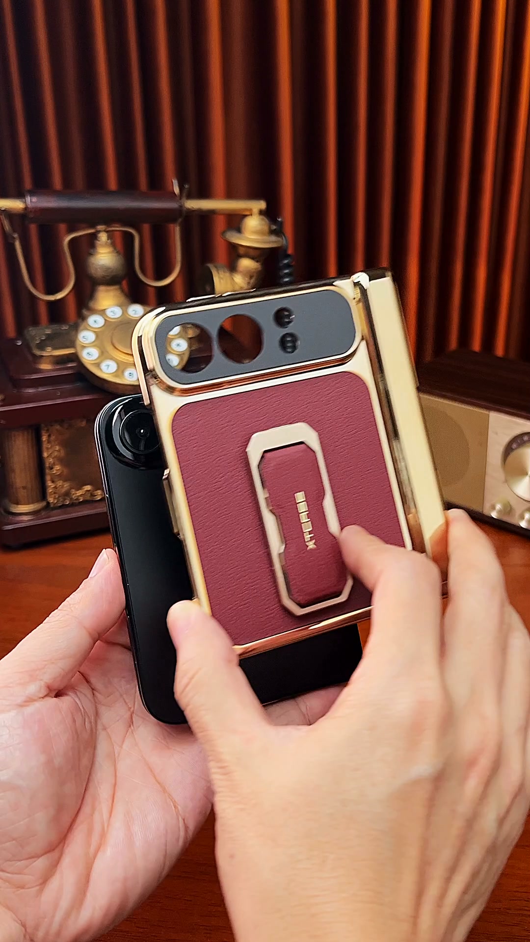iPhone Duo Leather Cover