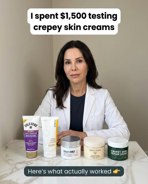 Why Crepey Skin Products Are A Scam