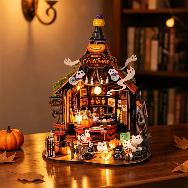 NEW! Build the Sweetest Haunted House of Halloween