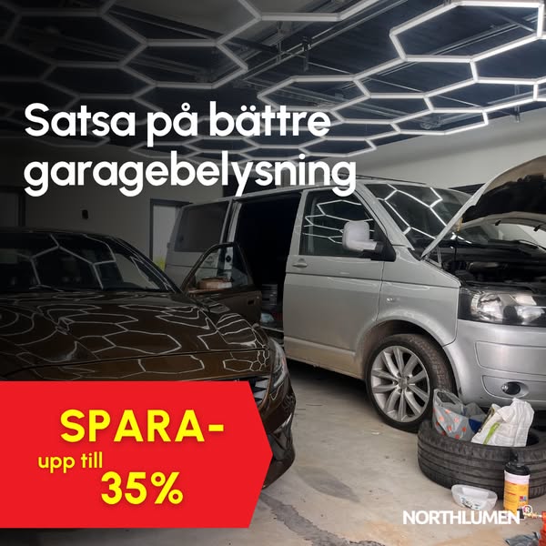 Hexagon LED – Spara upp till 35%