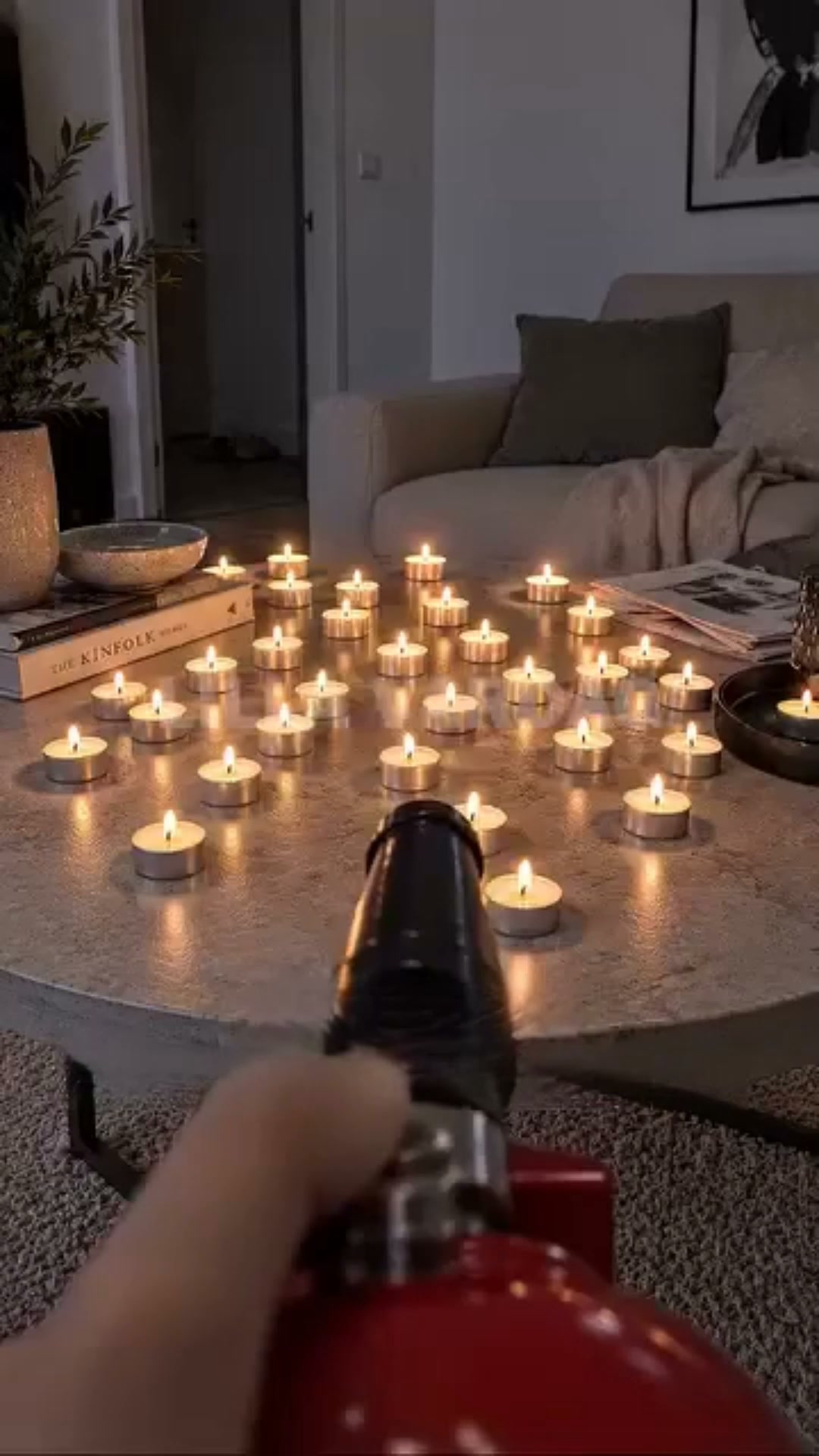 Uppladdningsbara LED-värmeljus | Flamfria