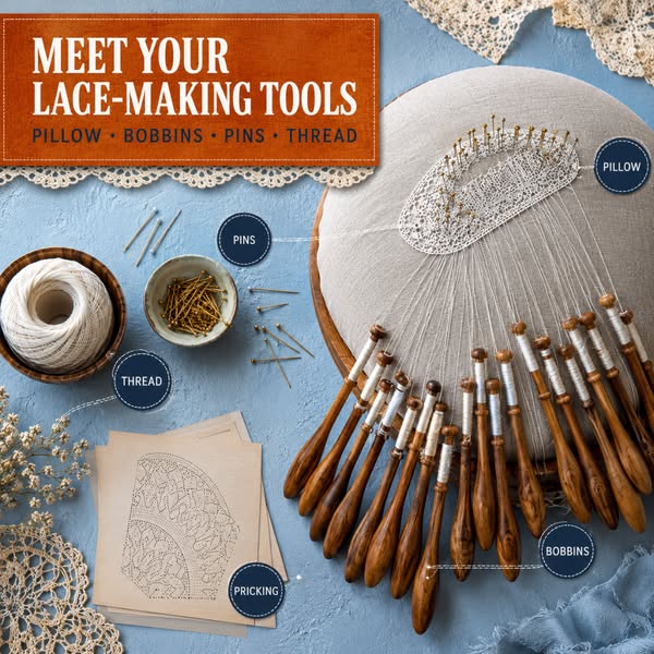 Meet Your Essential Lace Tools