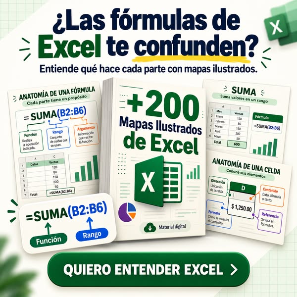 + 200 mapas Visuales de Excel