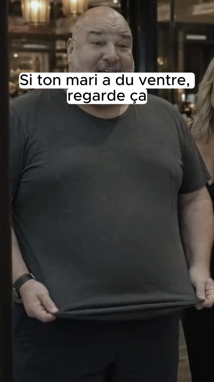 Le polo conçu pour les hommes qui ont du ventre !