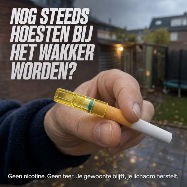 Je rookt en hoest? Simpel geel 'trucje' helpt direct.