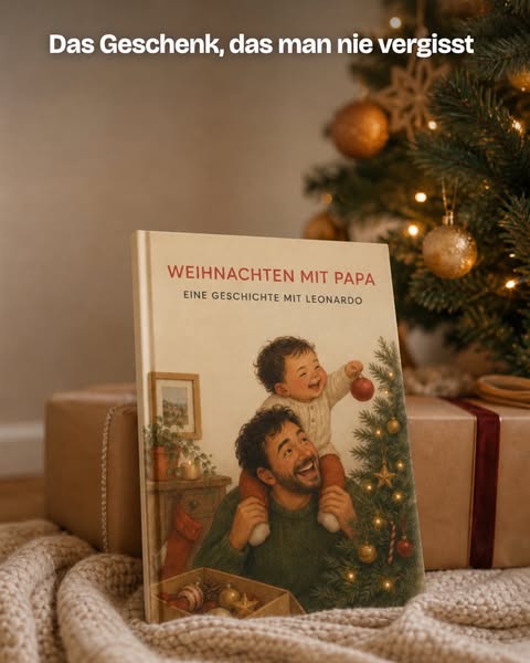 Erstelle das Weihnachtsbuch deines Kindes