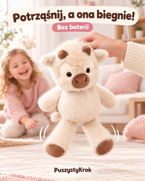 Przytulanka, która biega!