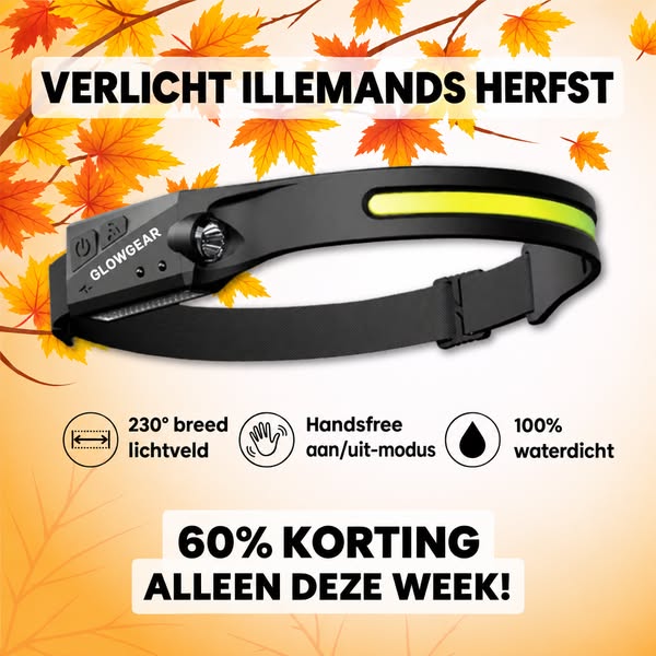 #1 beoordeelde hoofdlamp, drie jaar op rij!