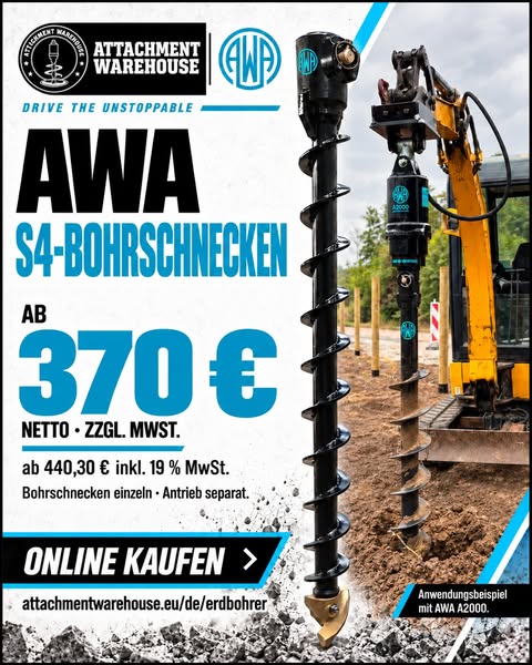S4 Ø 100 mm ab 370 € netto