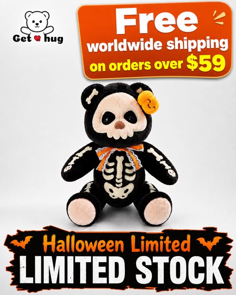 Glow Skeleton Bear — Limited