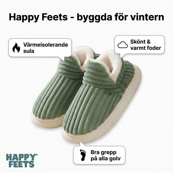 Happy Feets - byggda för vintern