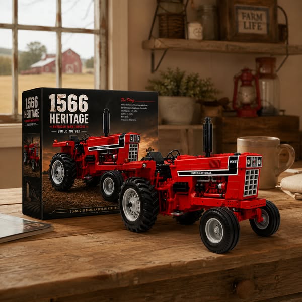 1566 Heritage American Farm Tractor Building Set