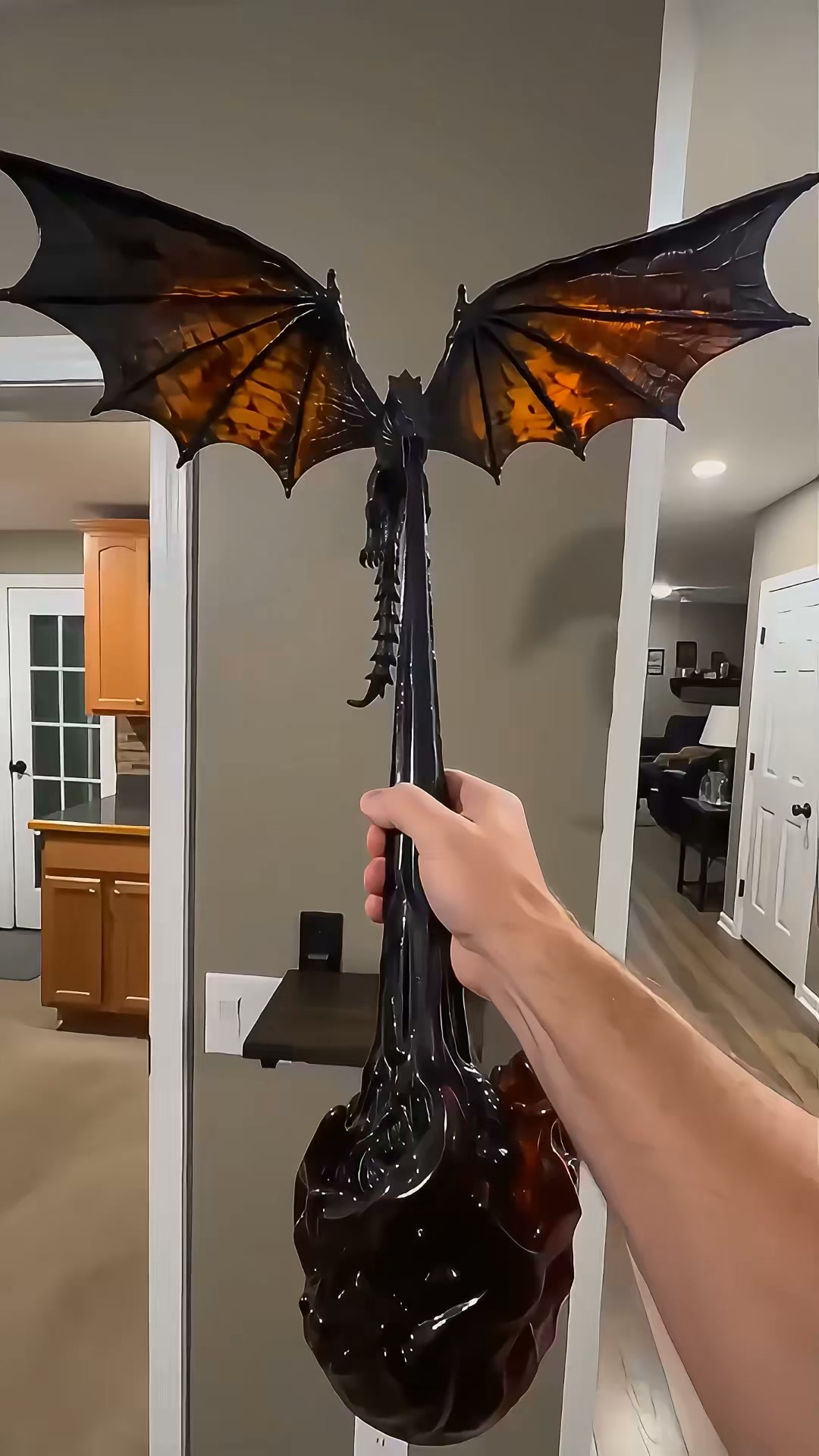 Dragon Flame Book Nook