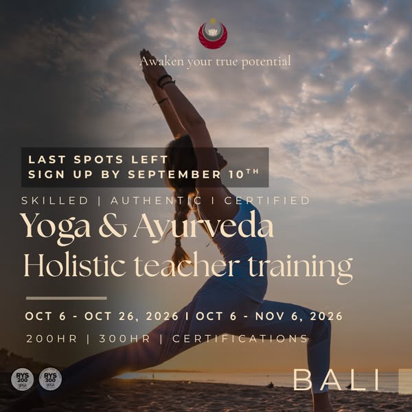 200 & 300hr YTT in Bali