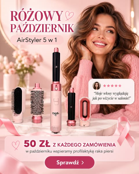 Dodatkowe -10% z kodem ROZOWY10