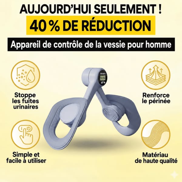 Retrouvez le contrôle de votre vessie avec Vesaro™