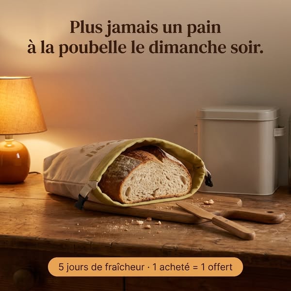 Le dimanche soir. Le pain est encore là.