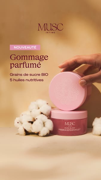 Nouveau : les gommages parfumés