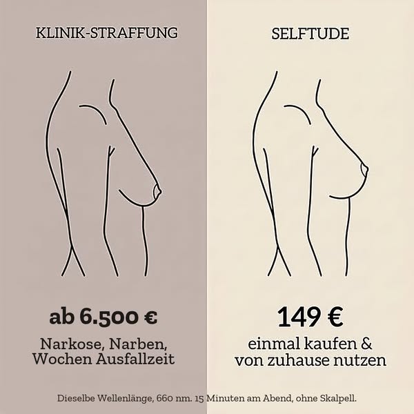Straffere Brust in 10 Min. am Abend — ohne OP