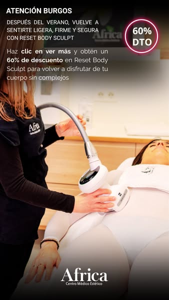RESET BODY SCULPT con 60 % de descuento