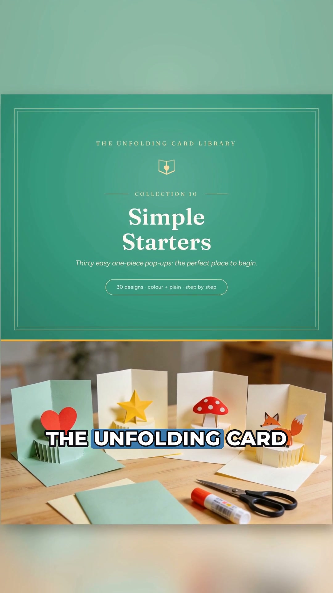 THE UNFOLDING CARD LIBRARY™