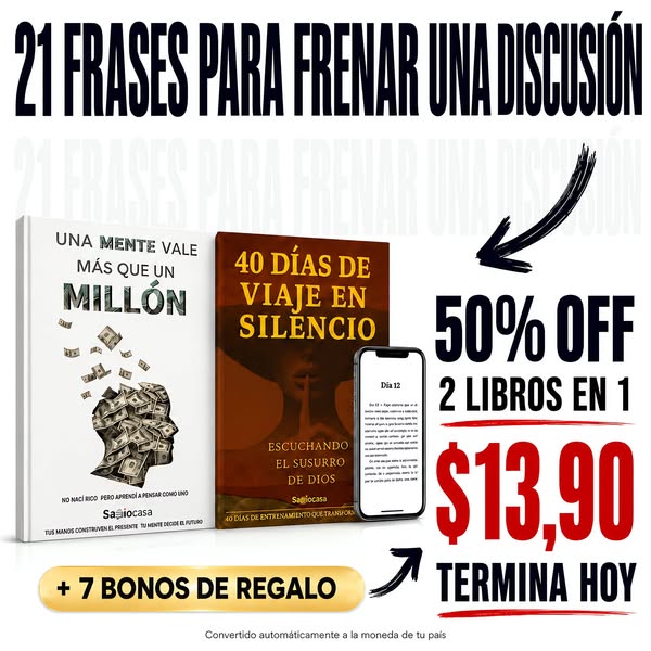 50% OFF termina hoy: los 2 libros por $13,90