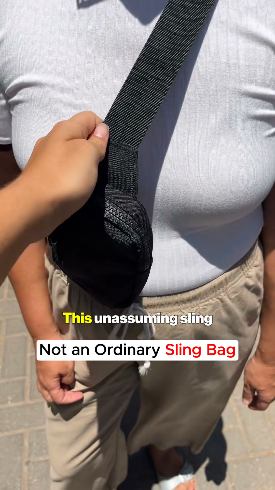 Travel smarter with our sling bag