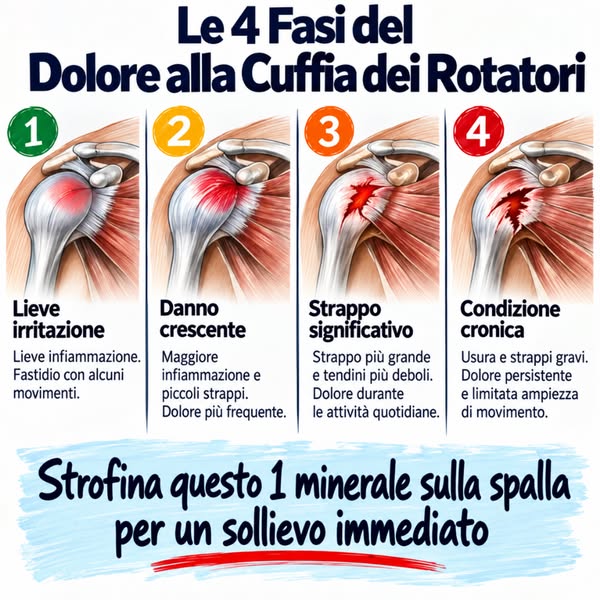 Il miglior minerale contro i dolori alla spalla?