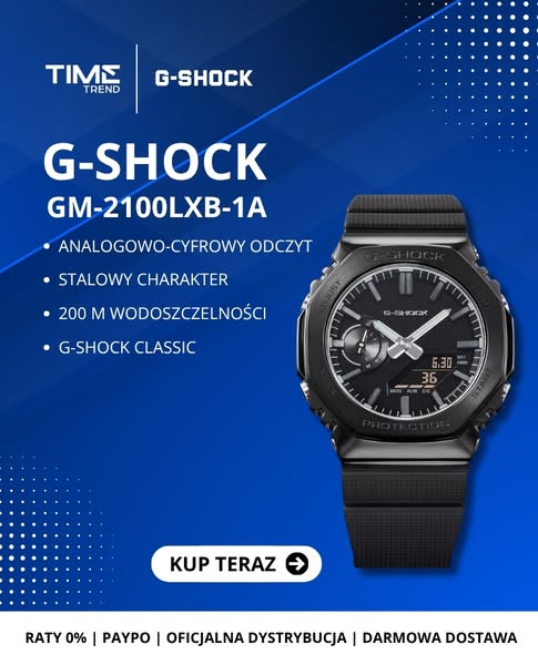 G-SHOCK w stalowym wydaniu