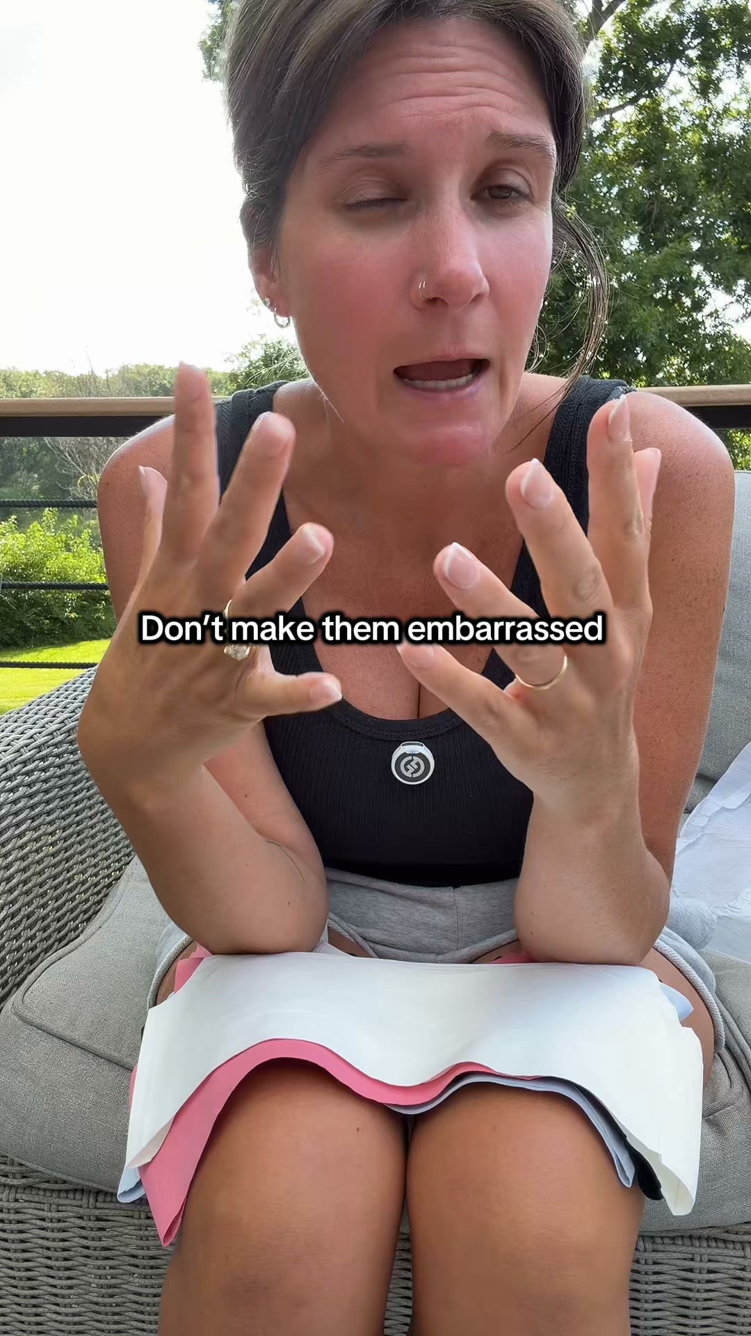 Have it before she asks for it