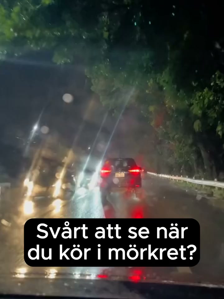 Glasögon för mörkerkörning
