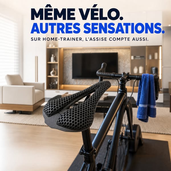 Selle Apex 3D : Roulez 100km+ sans douleur