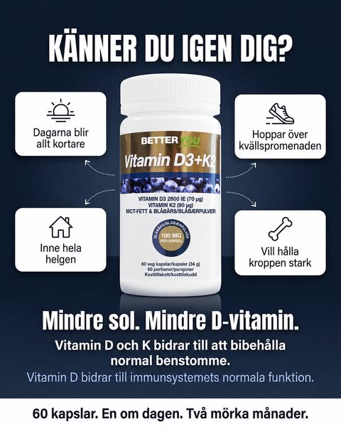 Vitamin D3+K2