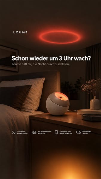 Einschlafen in Minuten.