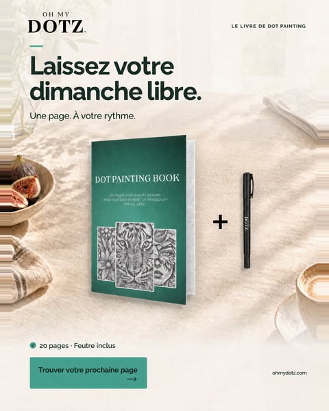 Le livre de dot painting