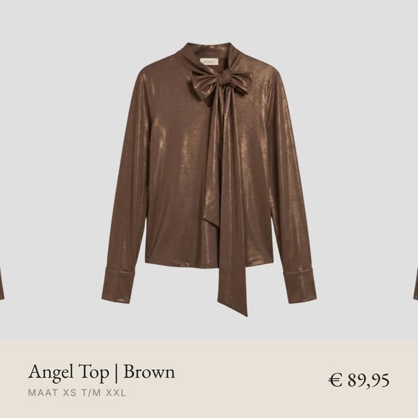 Angel Top | Brown — € 89,95