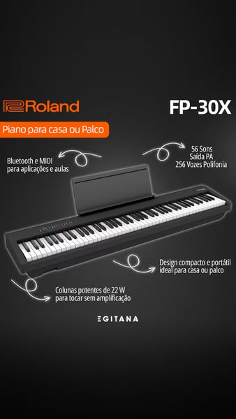 56 Sons + Saída PA + 256-Vozes