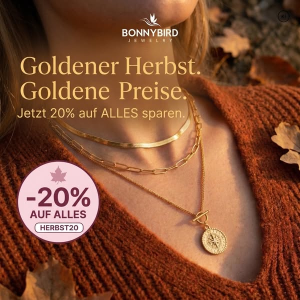 20% Herbst-Rabatt Code: HERBST20