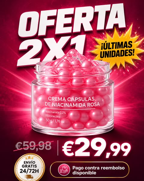 Ivorana Niacinamida Rosa — 2x1 +50%