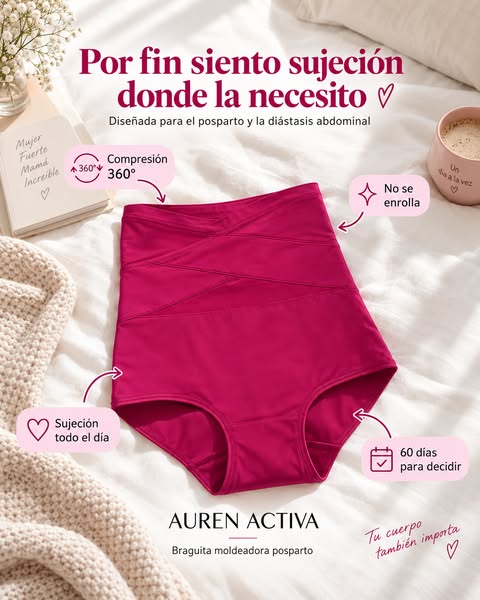 Más sujeción. Más comodidad. Más confianza