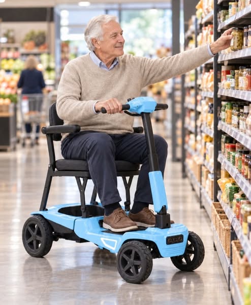 AeroGlide Folding Mobility Scooter