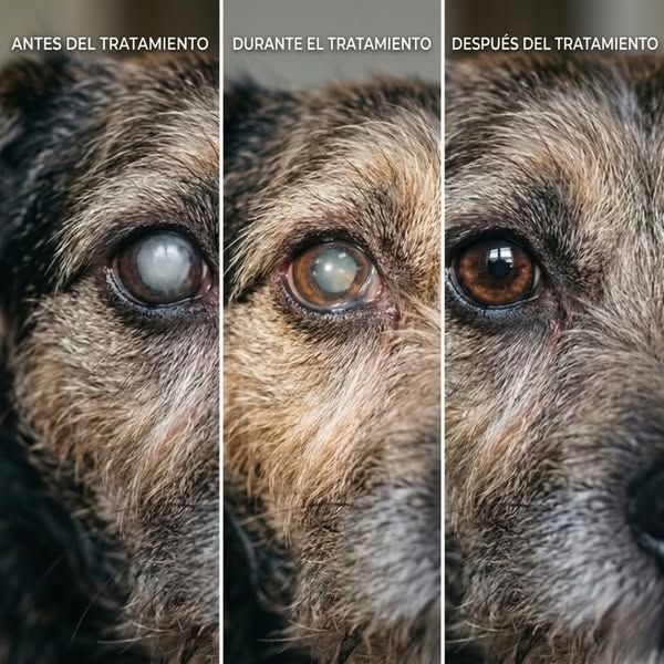 El 81% de los perros mostró una mejora visible.