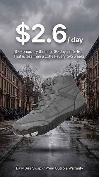 I spent over $780 on winter shoes in 2 years...