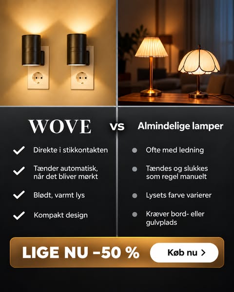 Lys der tænder sig selv
