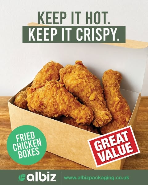 Takeaway Fried Chicken Boxes
